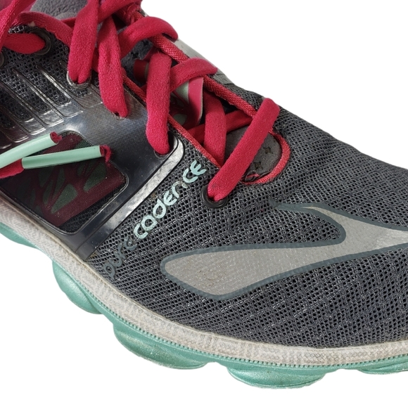 Brooks Pure Cadence 4 Running Shoes Womens Size 6.5 Gray Pink Gray Sneakers READ - Picture 11 of 11